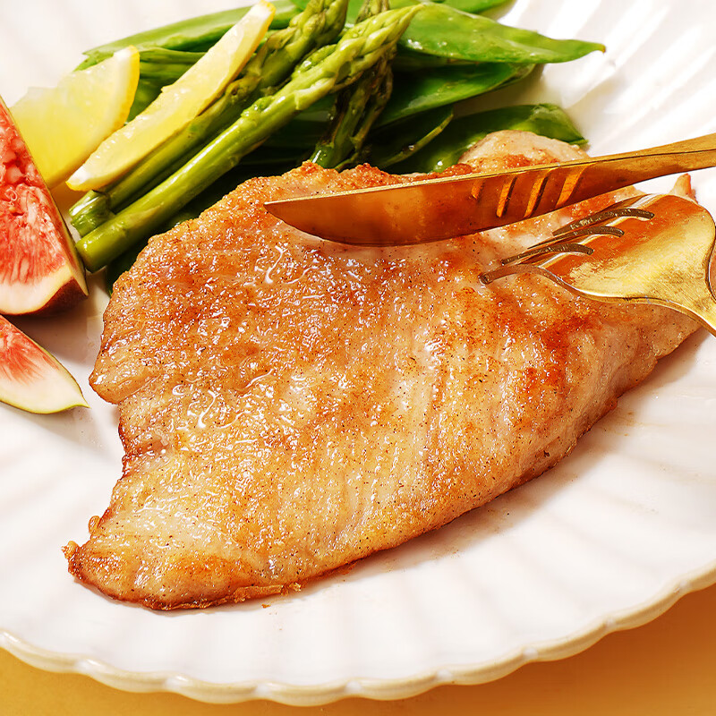 大希地鸡排净重500g 冷冻 低脂鸡胸肉鸡扒鸡排生鲜半成品健身轻食餐早餐