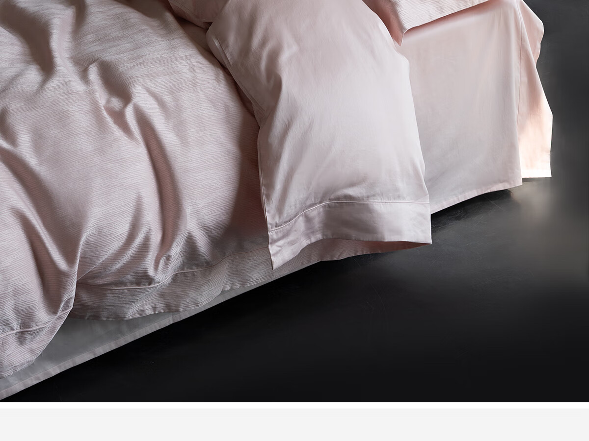 SIDANDA 140-Thread Count Double-Ply Cotton Jacquard Four-Piece Set Long-Staple Cotton Luxury High-End Bedding Pure Cotton Sheet Set 7