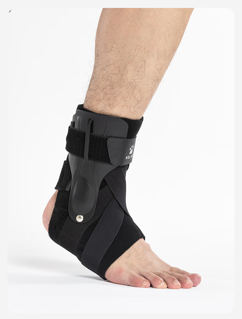 KELME Basketball Ankle Support, Lightweight And Compressive, Anti-Sprain, for Men And Women, Football Sports Protection Gear, Black, Size M (1 Piece) 8