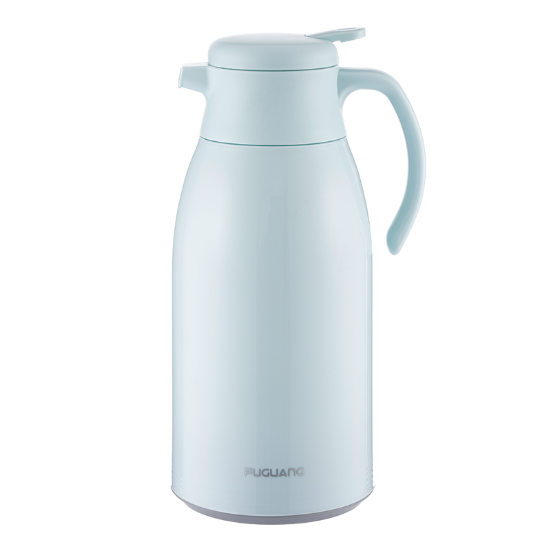 Fuguang Large Capacity Insulated Water Bottle, Thermos Flask with Glass Inner Liner for Home Use, Hot Water Jug