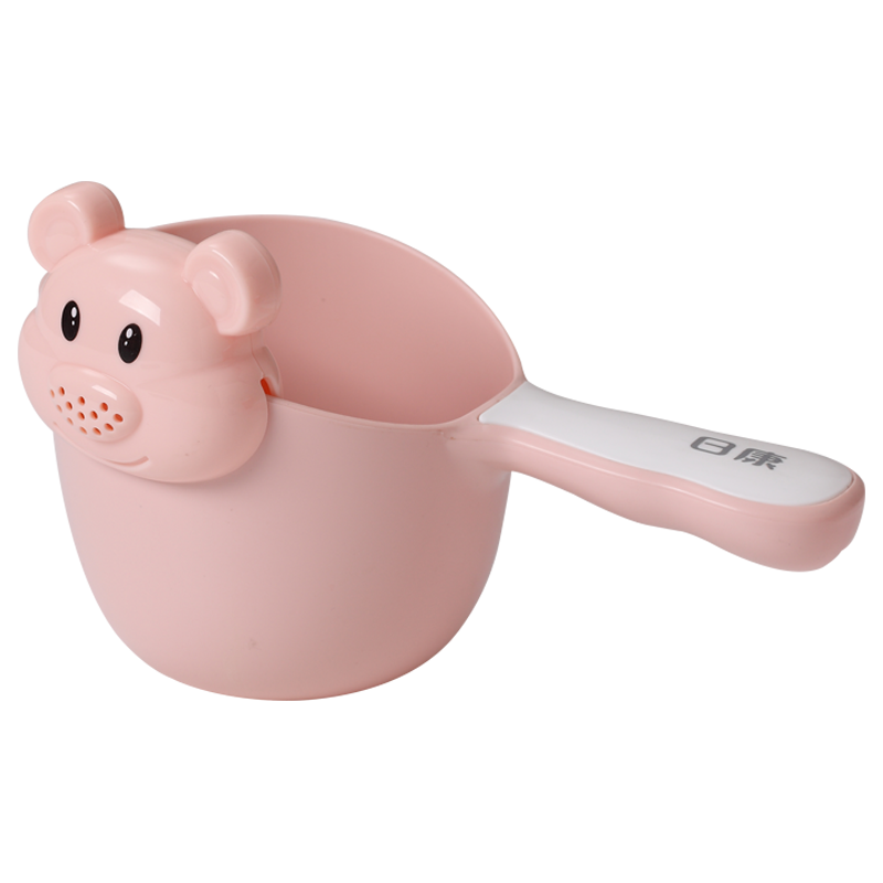 Rikang Baby Bath Basin Water Scoop, Baby Water Ladle, RK-8011 Pink