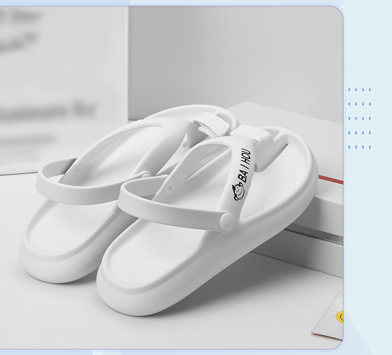 BAIHOU White Monkey Corrective Big Toe Sandals, Bunion Correction Functional Split-Toe Slippers, G-01 Pink, Size 35-36 15