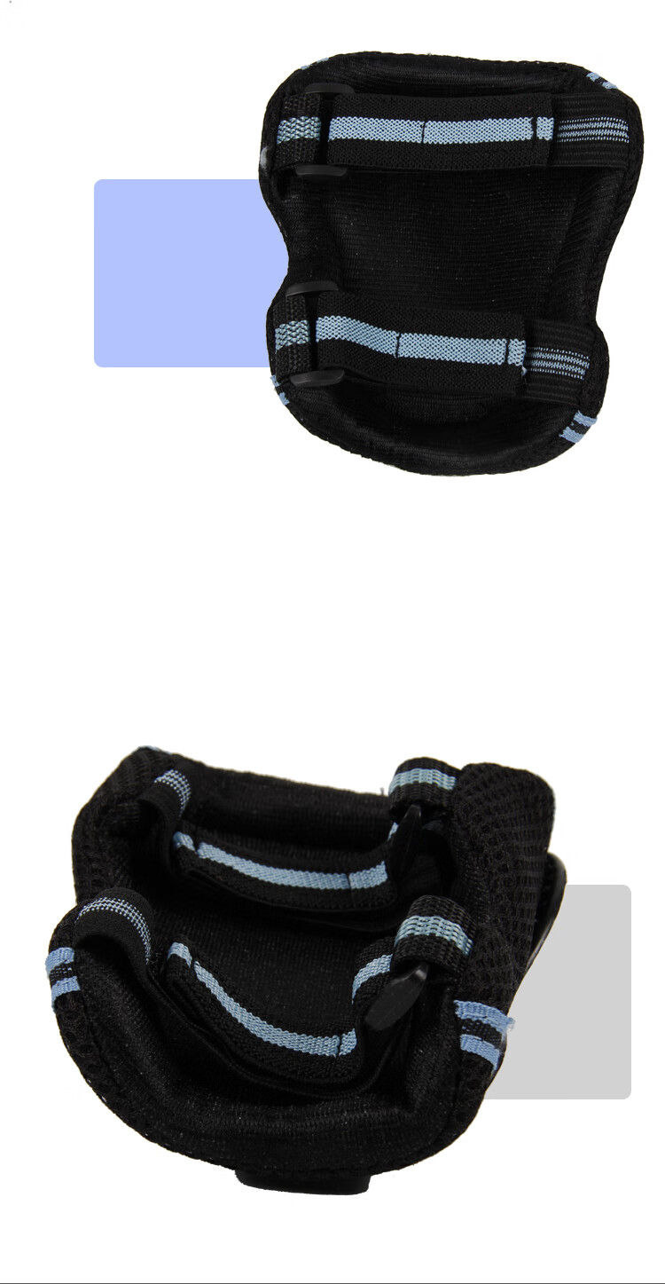 ROADSHOW Roller Skating Protective Gear Adult Knee Pads Elbow Pads Hand Guards Six-Piece Set Skateboard Inline Skates Ice Skates Complete Protective Gear Set 4