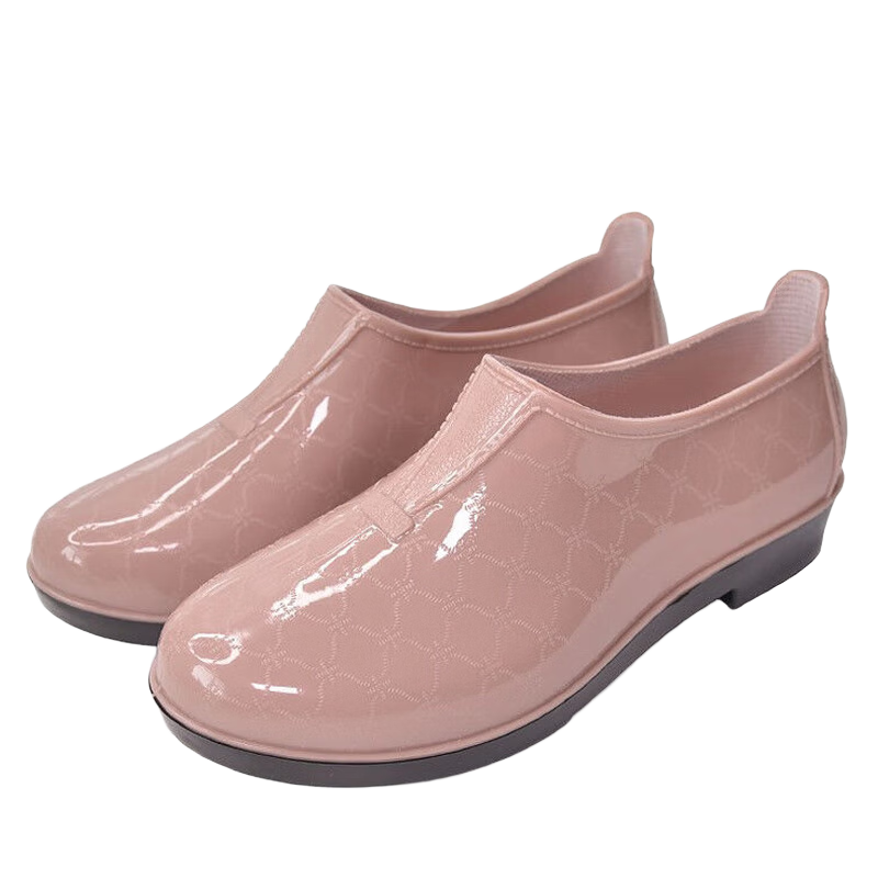Warrior Rain Boots for Women, Adult Ladies Waterproof Shoes Rubber Boots HXL133-S Kake 38 (Size 37)