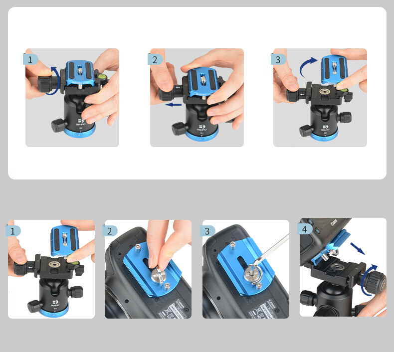 Benro Tripod IF28C+ DSLR Tripod Head Canon Nikon Camera Super Strong Carbon Fiber Foldable Convertible Monopod 11