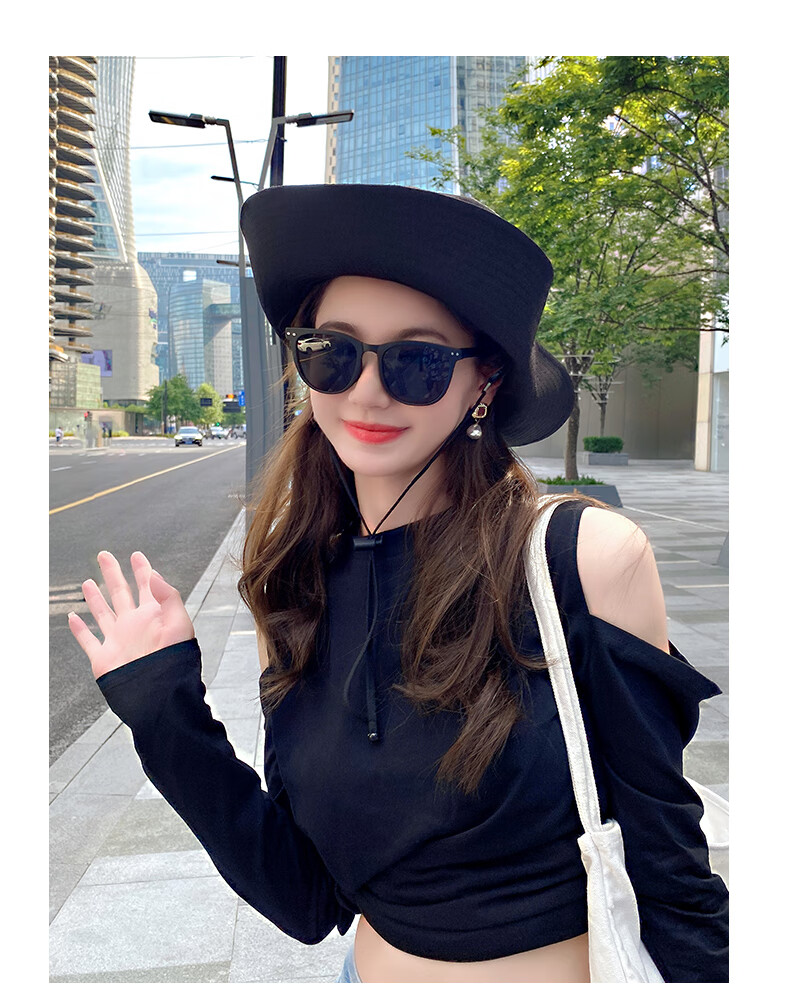 XUEXIMAN Forest Style Camping Sun Protection Hat Women Summer UV Protection Fisherman Hat Outdoor Mountaineering Workwear Versatile Sun Hat Men 12