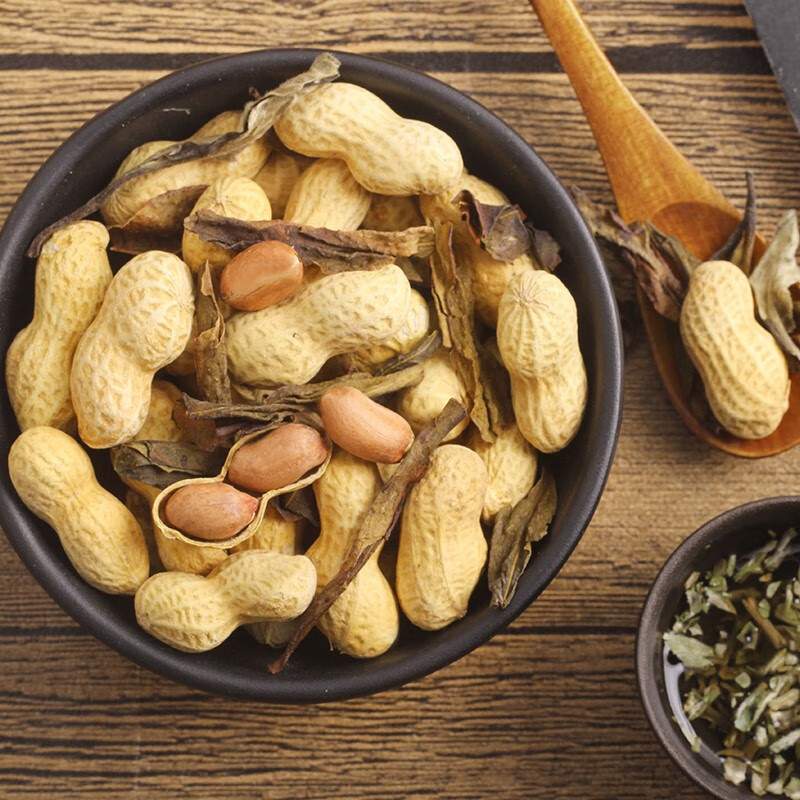 老街口鸭屎香花生500g水煮网红花生炒货休闲零食带壳茶叶每日坚果年货