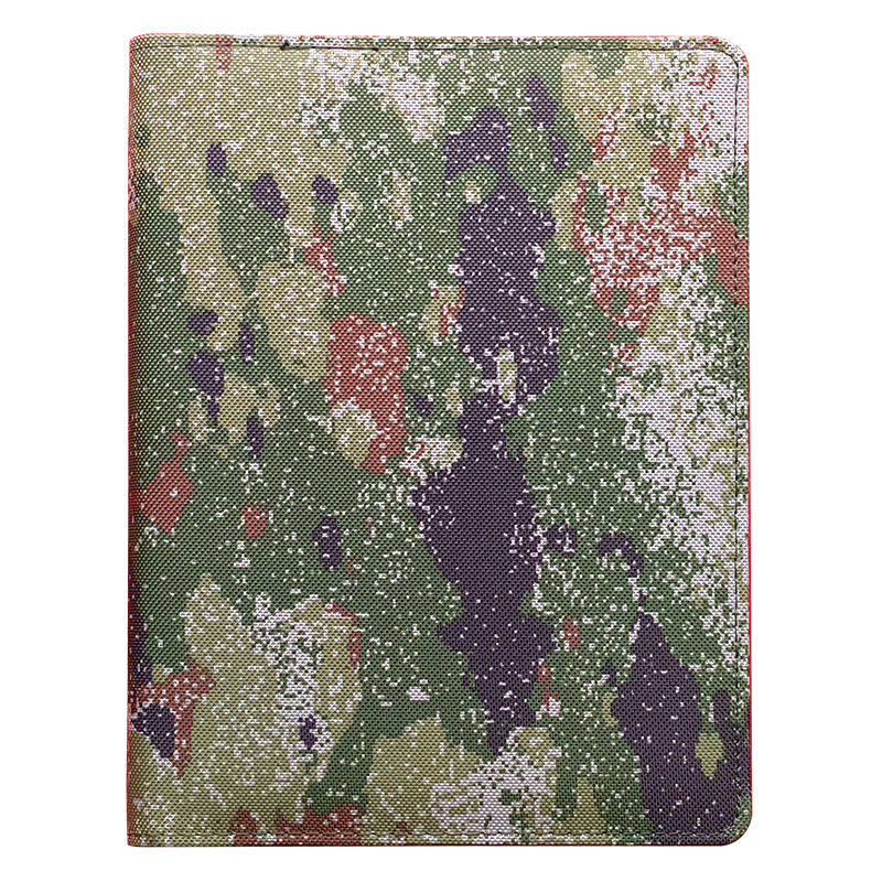 Chaoyou A5 Forest Camouflage Loose-Leaf Notebook, B5 Business Journal, Detachable Loose-Leaf Notebook, Stationery, Thickened Diary, Can Be Printed On, A5 Jungle Camouflage, 100 Sheets, 08