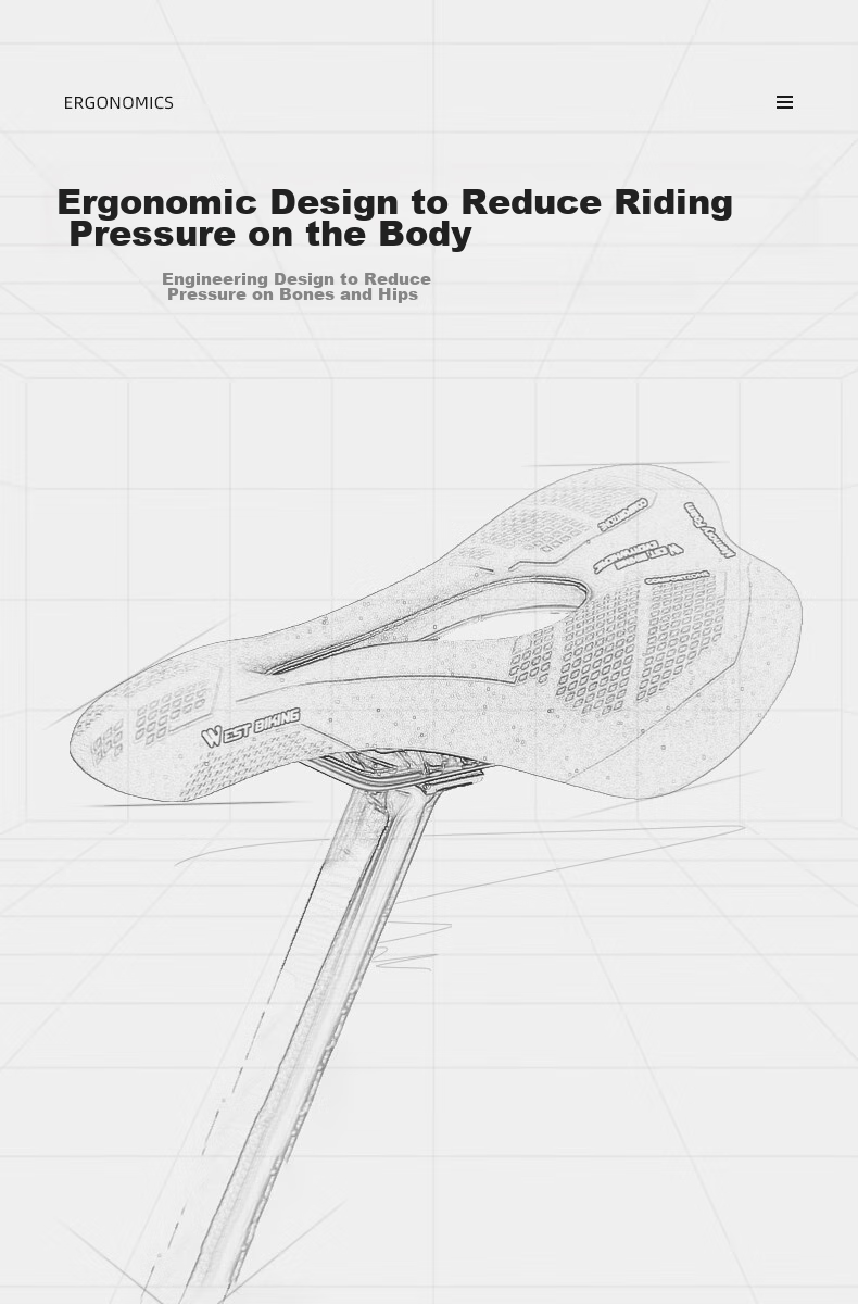 WestBiking Bicycle Seat, Road Bike Soft Seat, Thickened Shock-Absorbing, Hollow Breathable, Cycling Accessory 5
