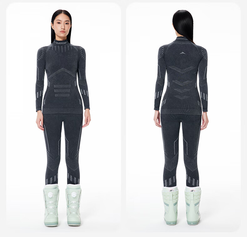 SURPINE Fearless Series, Oirunke Design Style, Moisture-Wicking Quick-Dry Ski Warm Functional Clothing for Men And Wome 7