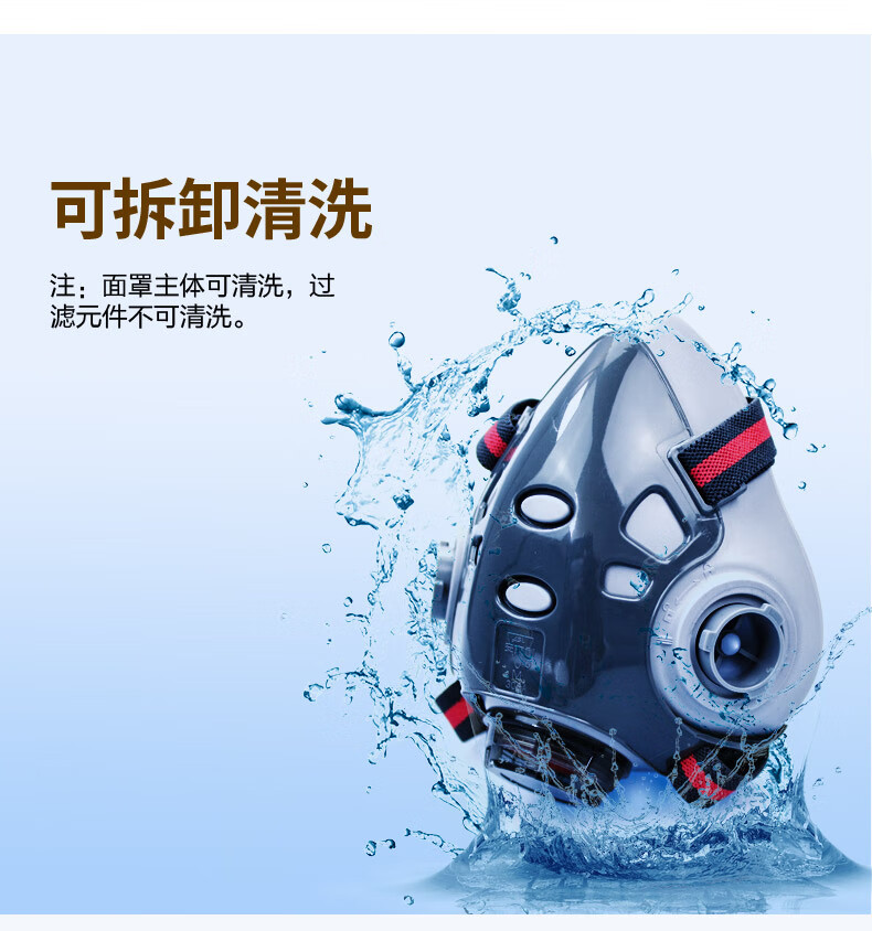 Ansungli Gas Mask Respirator Dust Mask Activated Carbon Anti-Spray Paint Benzene Formaldehyde Pesticide Protective Mask PS Gas Dust Mask + Anti-Fog Goggles + 6 Filter Cartridges 3