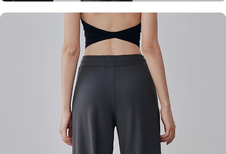 Gigt Women's Straight-Leg Loose-Fit Wide-Leg Yoga Pants for Autumn, Casual Outdoor Wear, Long Pants for Running And Fitness 25