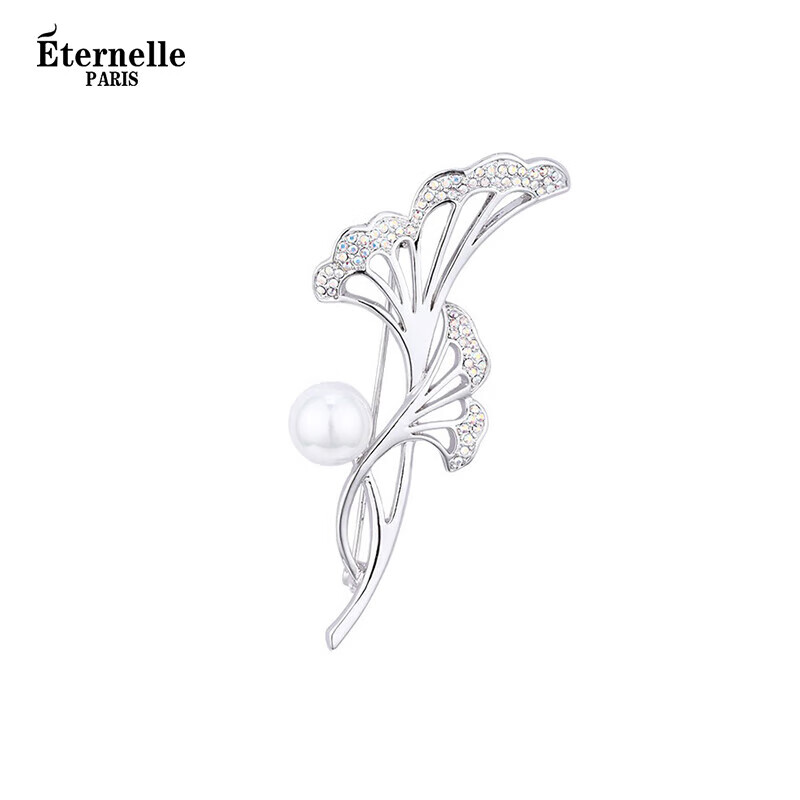 Eternelle French Eternal Bohemian Style Brooch, Elegant Faux Pearl Corsage, Autumn And Winter Accessory, Birthday Gift for Wome