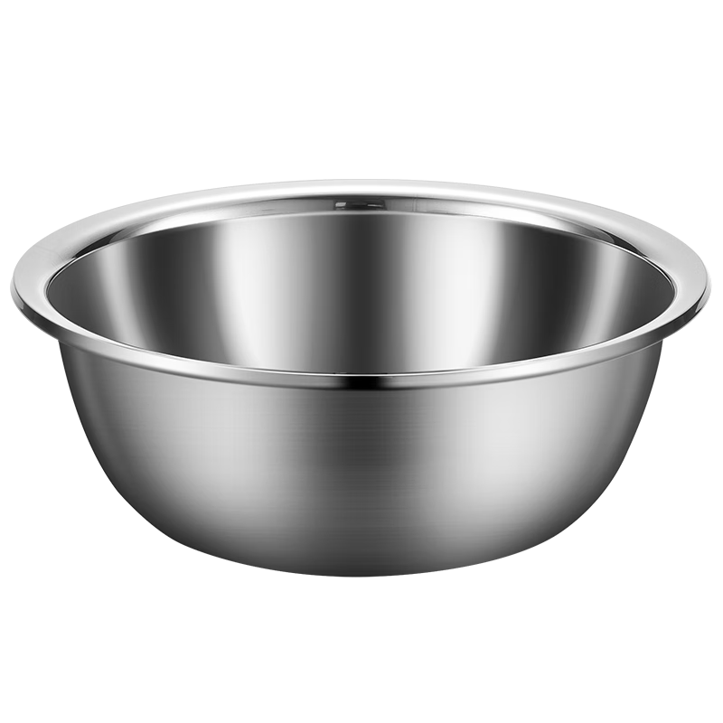 MAXCOOK Stainless Steel Bowl for Washing Vegetables, Seasoning, And Kneading Dough, Extra Large And Thick Mixing Bowl 22cm MCWA-013
