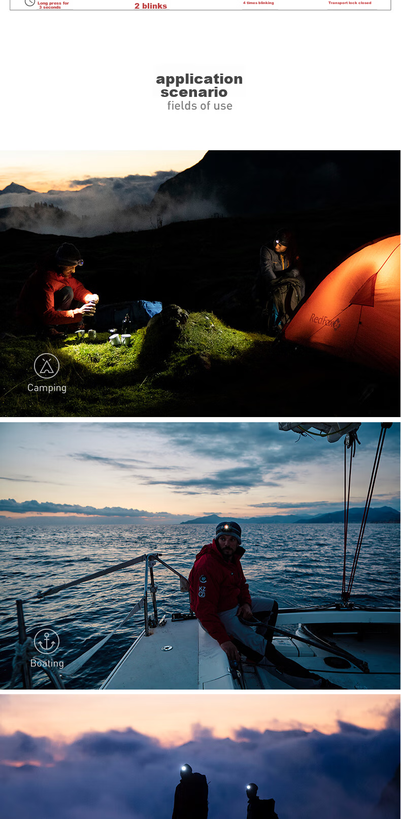 LED LENSER German High-Intensity Headlamp MH7 Night Fishing Headlamp with Ultra-Long Battery Life, Waterproof, for Mountaineering, Hiking, Off-Road, Dry Battery Or Lithium Battery 12