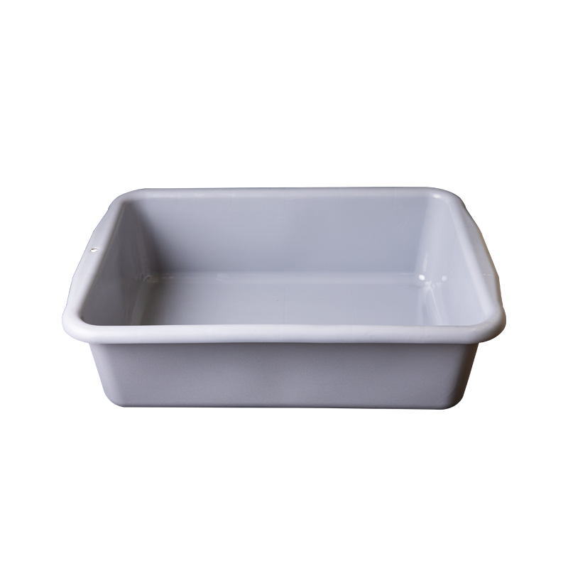 Temeiju Rectangular Plastic Basin, Dish Collection Basin, Vegetable Washing Basin, Large Single Basin, Hotel Restaurant Specialized Dish Washing Basin, Security Inspection Basi