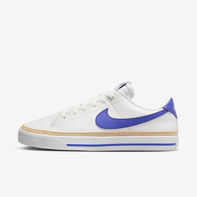 NIKE Women's Skateboarding Shoes COURT LEGACY NN Sneakers DH3161-100 White And Black, Size 37.5 1