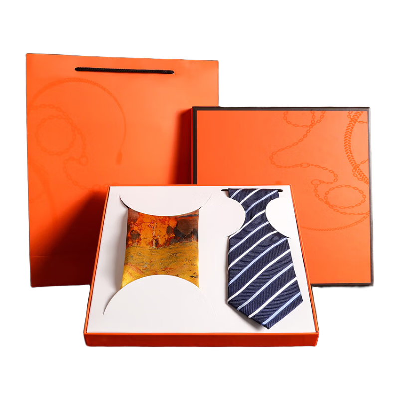 Hangsilu Silk Scarf Gift Box for Women, Business Tie, Corporate Bulk Purchase, Mid-Autumn Festival Birthday Gift for Mom Teacher, High-End Present