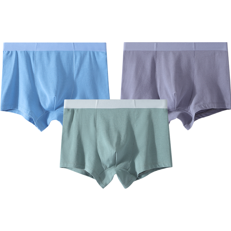 Hzasz Boys' Modal Underwear, Big Kids Boxer Briefs, Children's Cotton Boxers, New Style Baby Shorts, Puberty