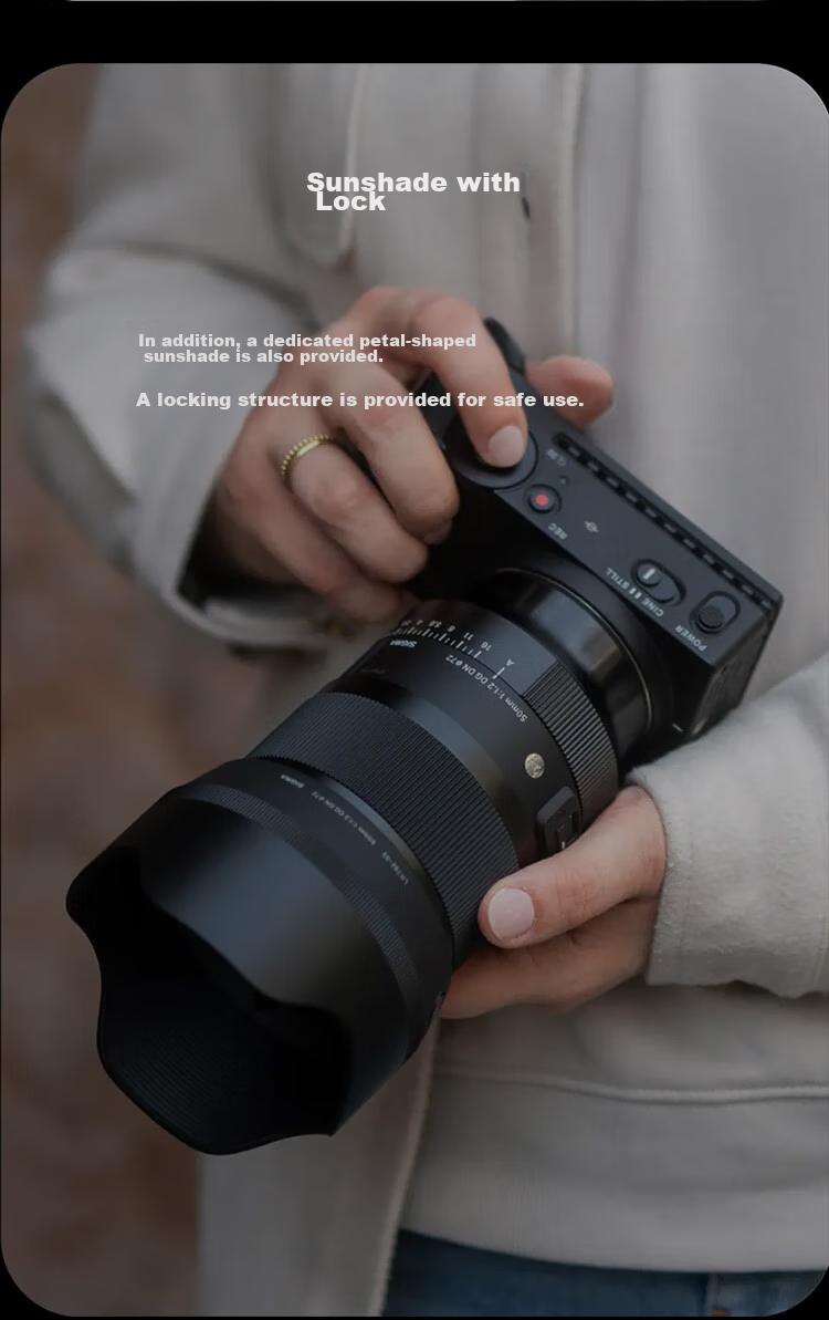 SIGMA Art 24-70mm F2.8 DG DN II, Full-Frame Mirrorless Camera, Constant Aperture 2470, Portrait Landscape Travel Live Streaming (L-Mount) 16