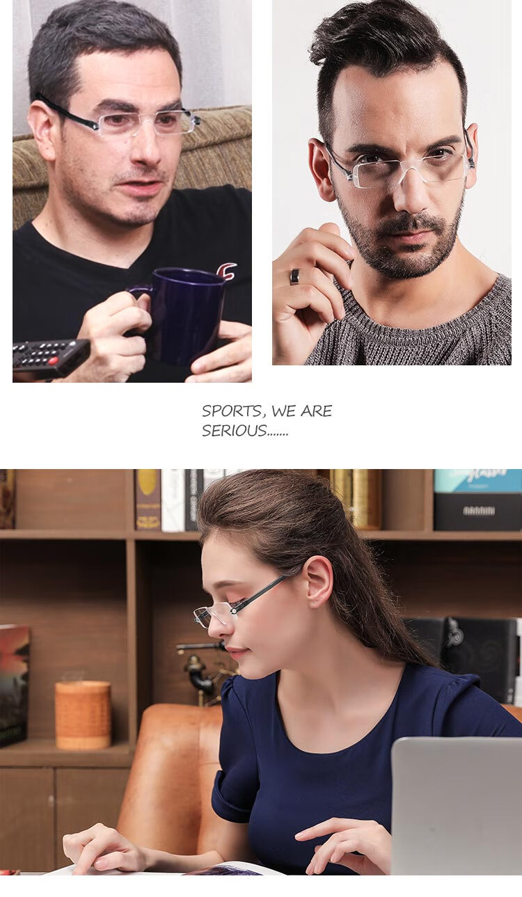 NANNINI Italian Reading Glasses for Men And Women, Portable High-Definition Imported Foldable Fashion Reading Glasses for School 6