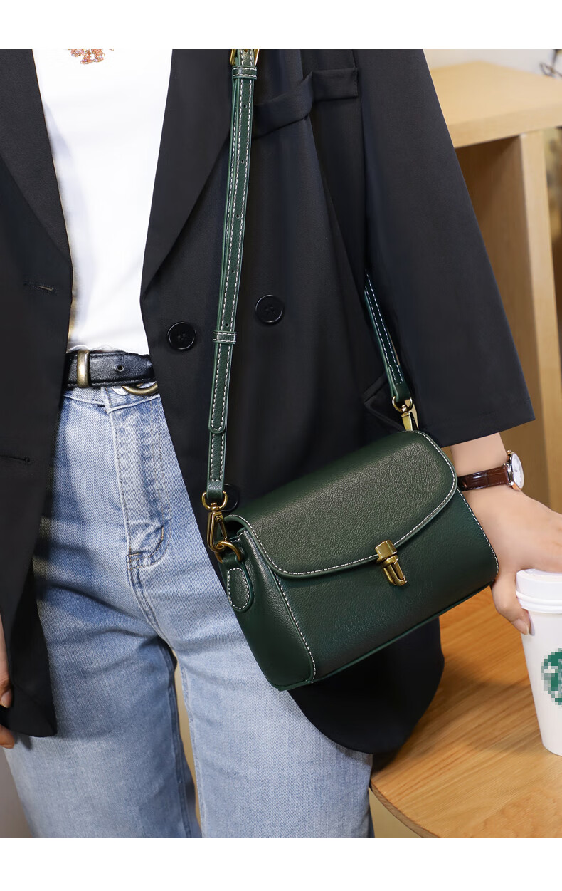Viney Women's Handbag, Cowhide Crossbody Bag, Stylish Shoulder Phone Bag, Practical Birthday And Mother's Day Gift for Mom 18