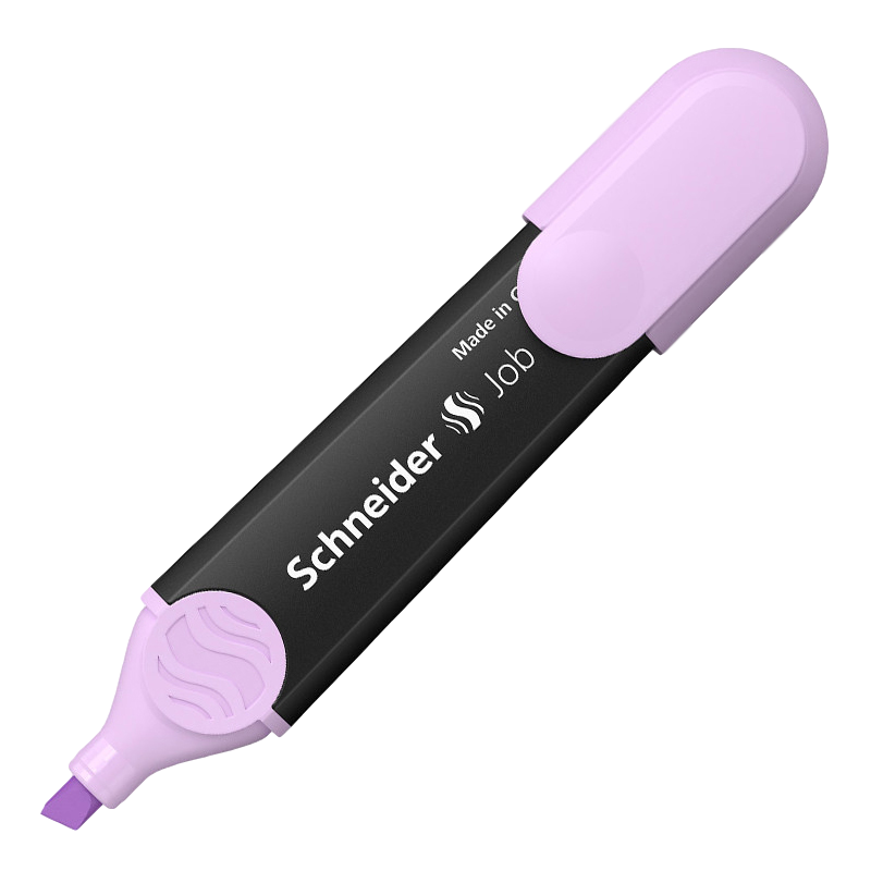 Schneider Large Capacity Highlighter, Colorful Marker Pen for Students' Key Points And Notes, Office Supplies, Back-To Essential, 1-5mm, Macaron Lavender Purple 1528