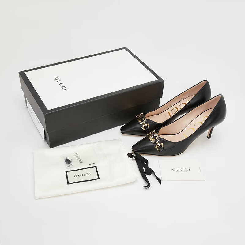 【古驰浅口鞋】【中秋礼物】古驰 gucci 奢侈品礼物 女士gucci zumi