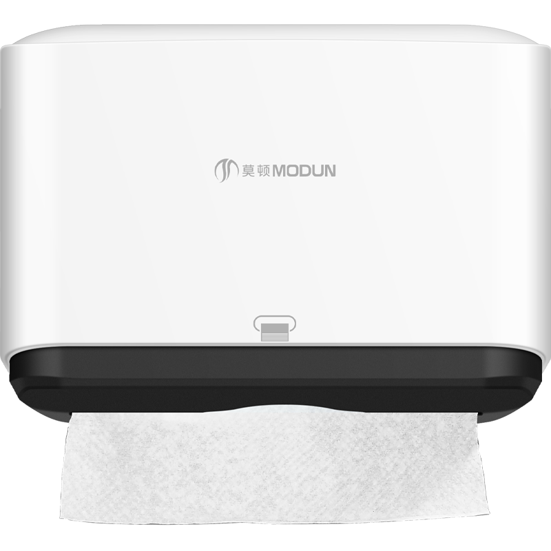 MODUN Wall-Mounted Hand Towel Dispenser Box, No Drilling Required, Bathroom Tissue Holder for Home Kitchen And Restroom Use M-5859