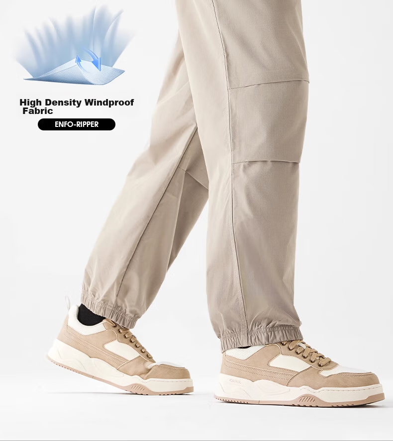 CAMEL Men's Cargo Pants, Loose-Fitting, Slimming, Windproof, Functional Straight-Leg Casual Trousers, A14CA68689R 6