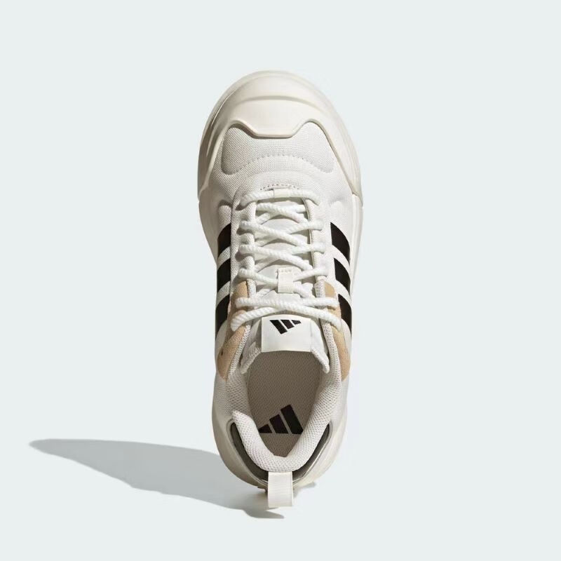 Adidas Unisex MAXXCOURT SPW Running Shoes IH6060, Beige, Size 42.5, UK Size 8.5 4