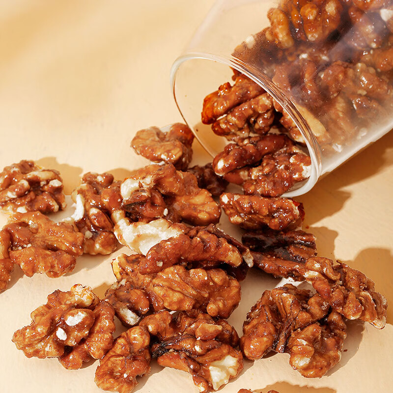 森宝XPLUS会员联名款 蜂蜜黄油琥珀核桃仁850g坚果福利礼盒送礼团购