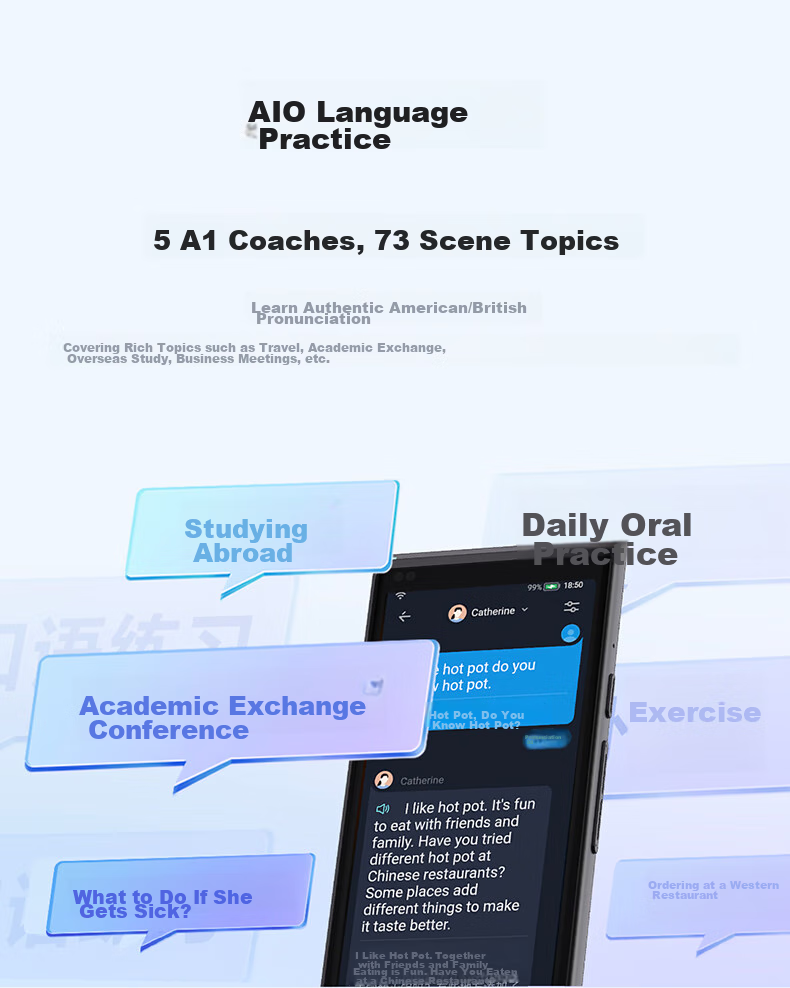 IFLYTEK Translation Device 4.0 Star Fire Edition Multi-Language Offline Voice And Photo Smart Translator Translation Pen for Overseas Travel And Real-Time Speaking Translatio 12
