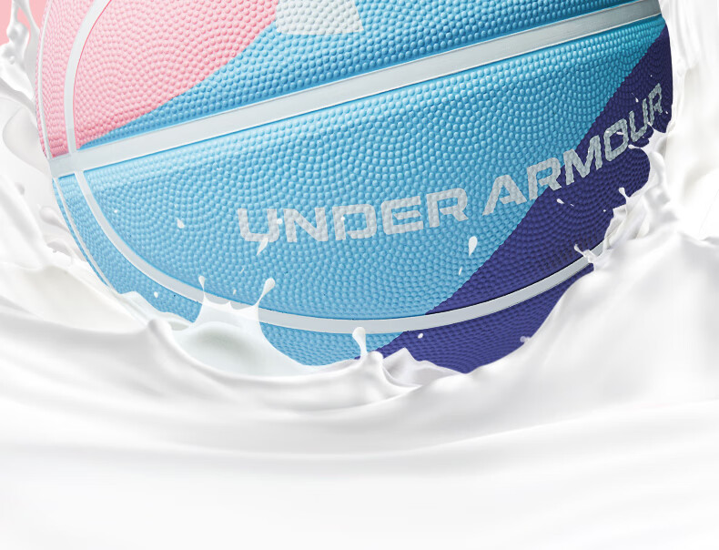 Under Armour Basketball, Size 5 for Children, Youth, Elementary School Students, Kindergarten, Indoor And Outdoor Competition, Non-Slip, Wear-Resistant, Girls' Size 5, Gift 15