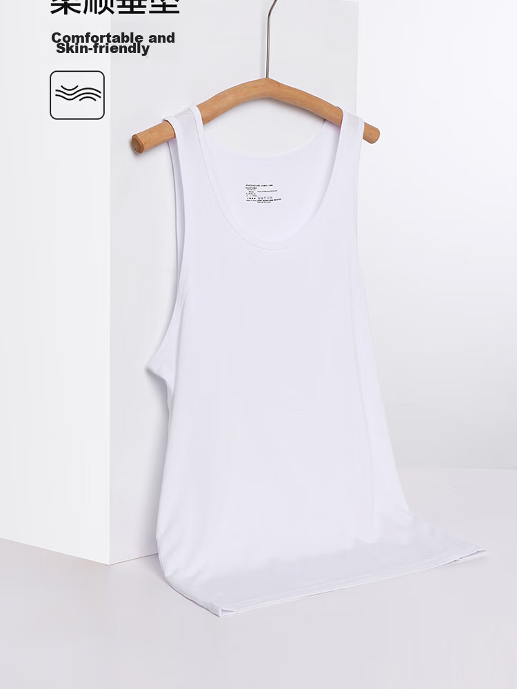 Aimer Men's Summer Modal Breathable Undershirt, Sleeveless Tank Top, Undershirt NS11L491 185 4