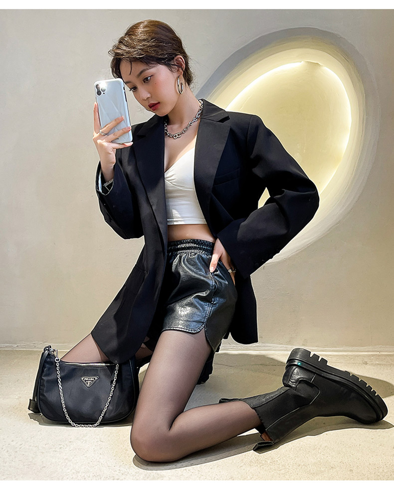 LangSha Ultra-Thin Black Stockings for Women, Sexy Summer Leg-Exposing Slimming Effect, JK Base Layer Pantyhose 12