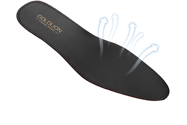 Goldlion Men's Shoes, Fashionable Formal Wear, Stylish And Simple Leather Shoes, Comfortable And Durable Oxford Shoes, 56321052401A, Black, Size 37 11