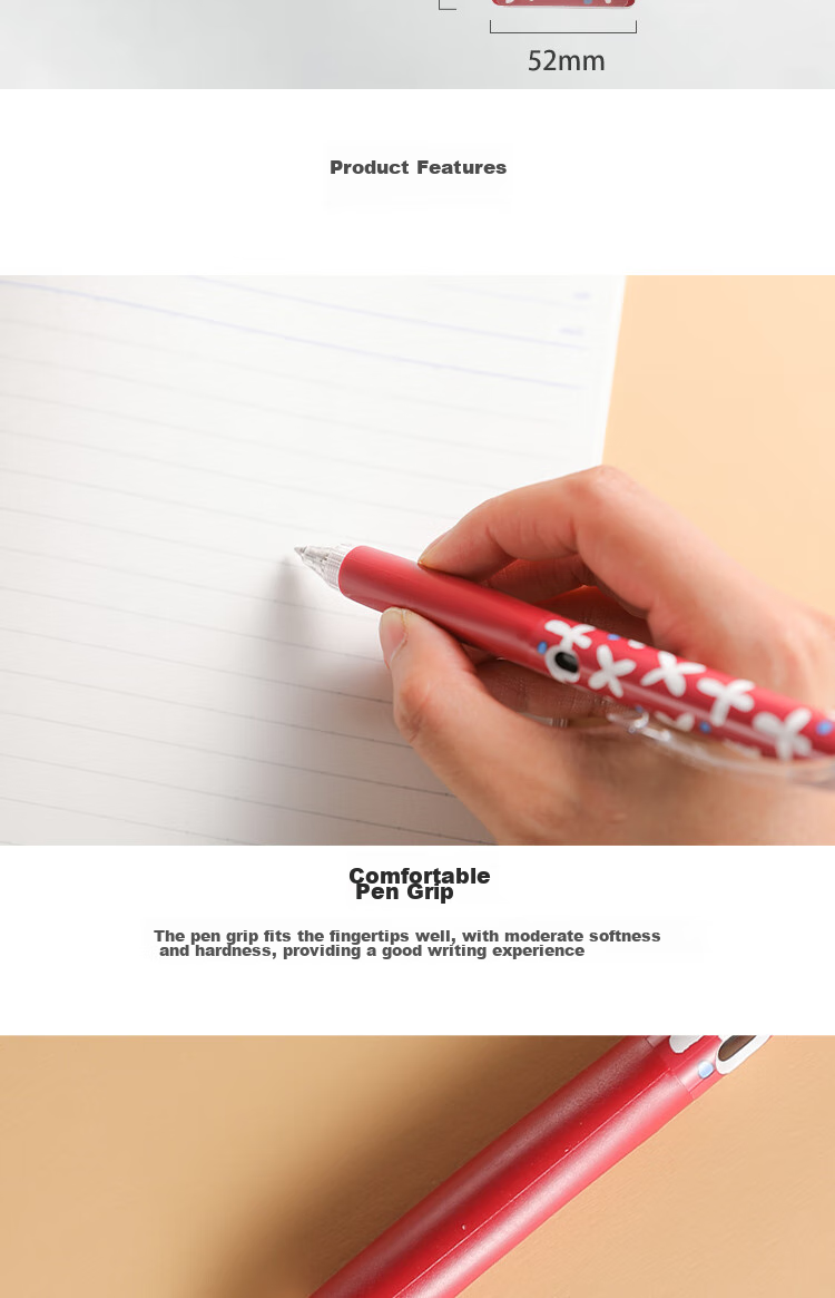 KOKUYO SOUSOU Collaboration Retractable Gel Pen, Office Signing Pen, 0.5mm Black Ink Refill, Beiguo 1 Piece, WSG-PR1X3025 6