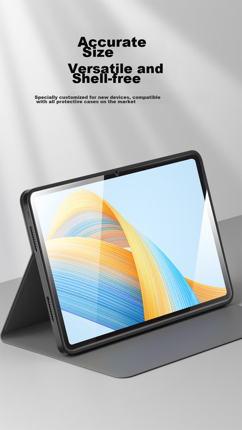 CangHua Tempered Glass Screen Protector for Honor Tablet 9 Pro/V8 Pro, 12.1-Inch, Soft Light Version for Honor Tablet 9 Pro, Protective Film for Pad V8 Pro, HD Anti-Drop Screen Protector 11