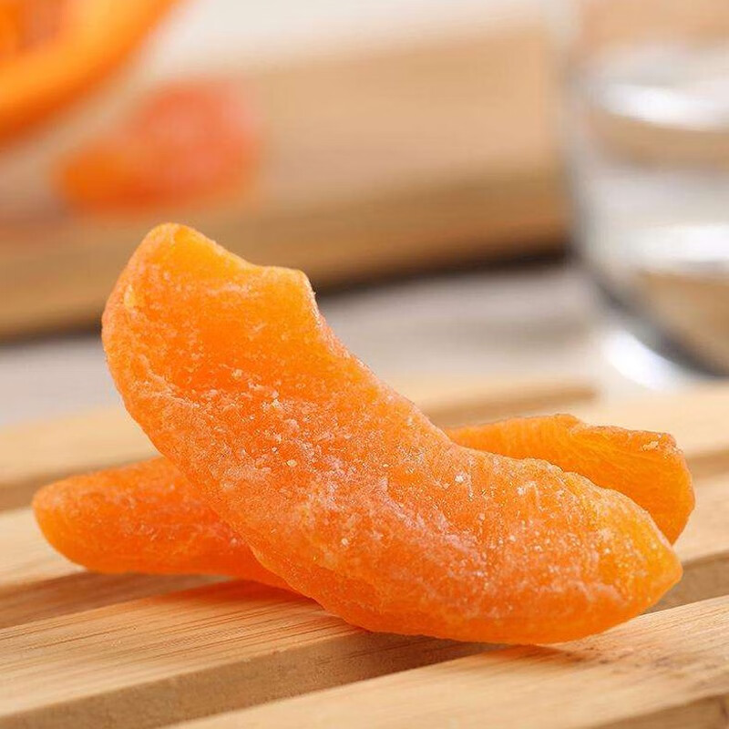 新边界 黄桃干400g/罐 蜜饯果干零食小吃桃肉桃干水果干果脯