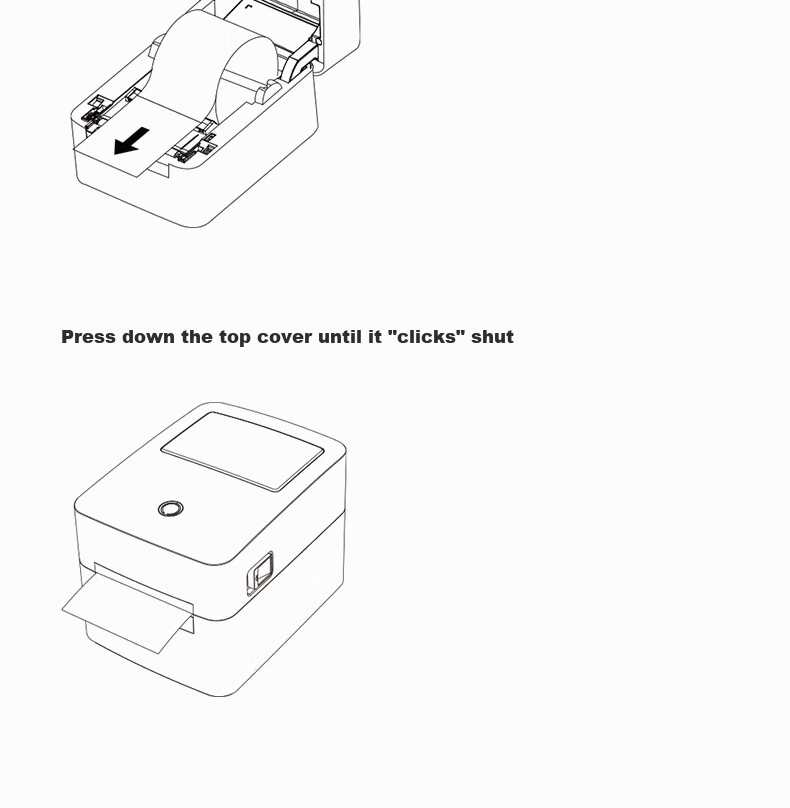Deli GE350W Thermal Label Printer, Express Delivery Warehouse Logistics Shipping Labels Fixed Assets, 80mm Commercial Office Printing Adhesive Barcode Printer, Mobile Bluetooth Versio 29