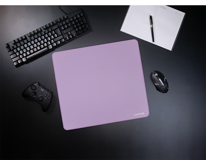 CAPERE (Kailai) Zero-Lag Waterproof PORON Gaming Mouse Pad [Long Pro] Zero-Lag Pad / Gray / 450x400 / Polyurethane Base 11