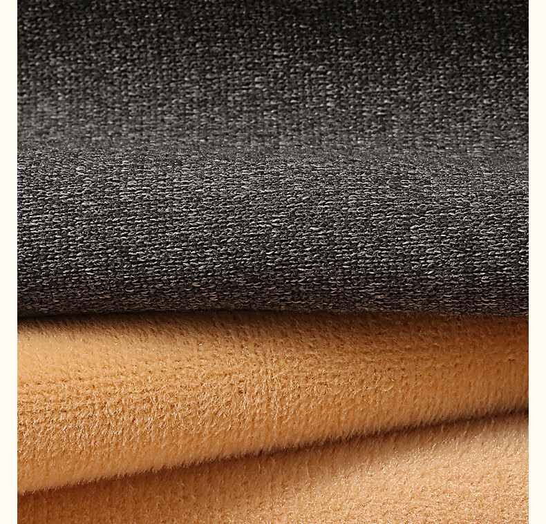 Hengyuanxiang [Down Knee Protection] Thermal Pants for Men, Fleece-Lined Thickened Cotton Long Johns Autumn Winter Warm Underwear 13