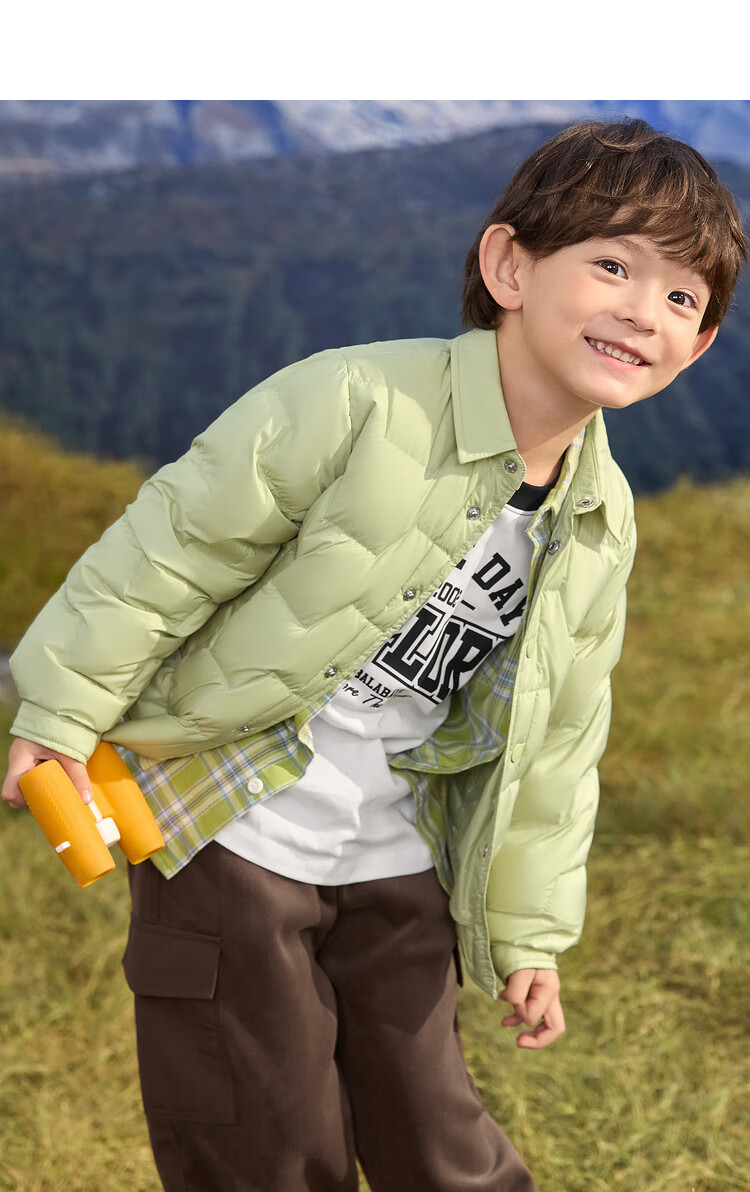 BALABALA Kids Down Jacket Winter Boys Girls Warm Lightweight Coat 24107207 12