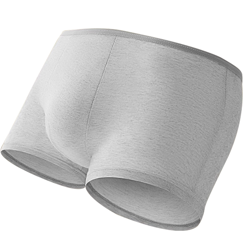 Banzheni Disposable Men's Underwear, Pure Cotton Boxer Briefs, Extra Large Size, Travel-Friendly, No-Wash Daily Disposable, Individually Packaged