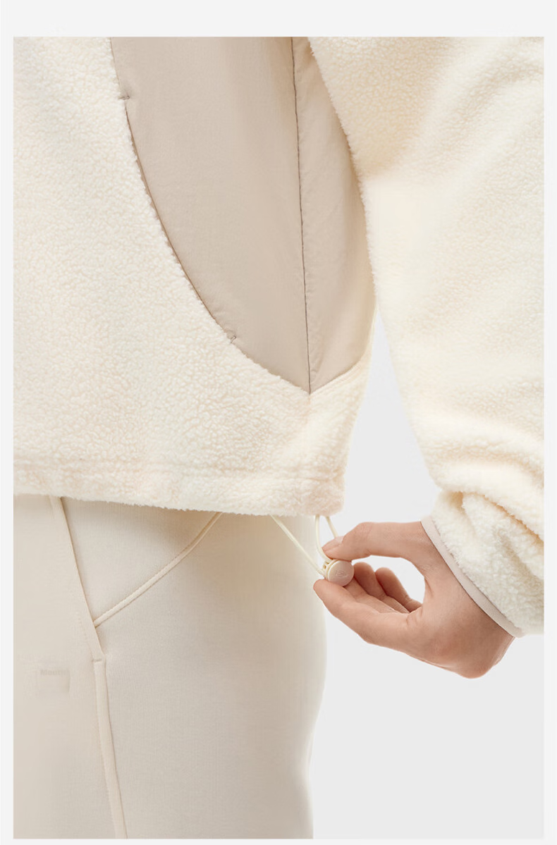 Bananain [Liu Haocun's Choice] Hot Skin 302++ Women's Fleece Short Jacket, Autumn And Winter Warmth, Heat Retention, Windproof Inner Layer 24