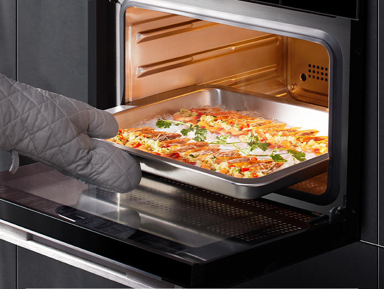 华帝(vatti)家用嵌入式蒸烤一体机 50l大容量 智能菜单 分量调节 多