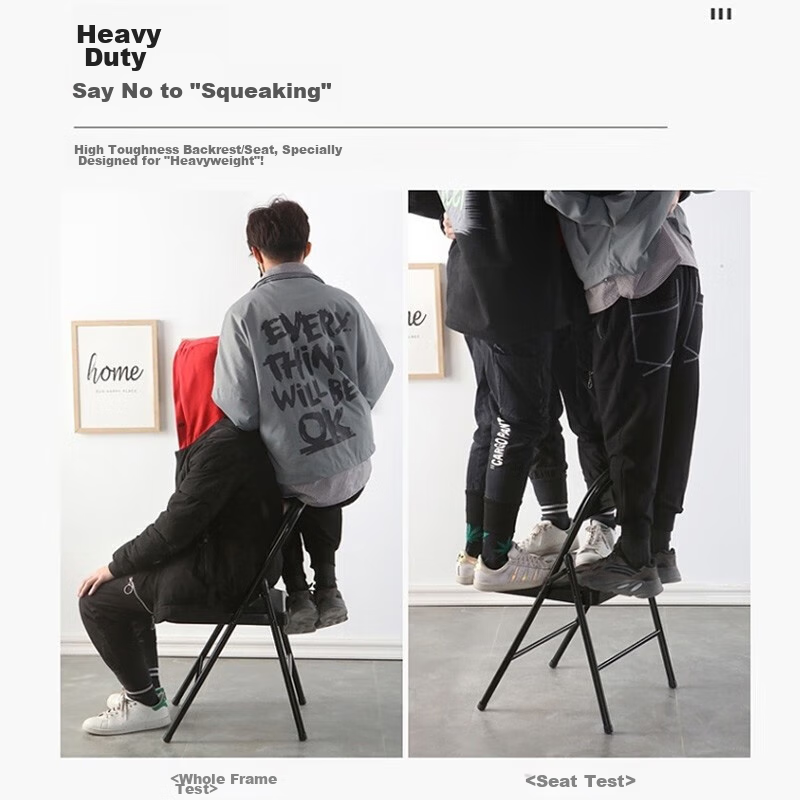 Quanpinwu Folding Chair, Computer Chair, Office Meeting Training Chair, Stool, Backrest Dining Chair, Study Chair, Home Mahjong Chair