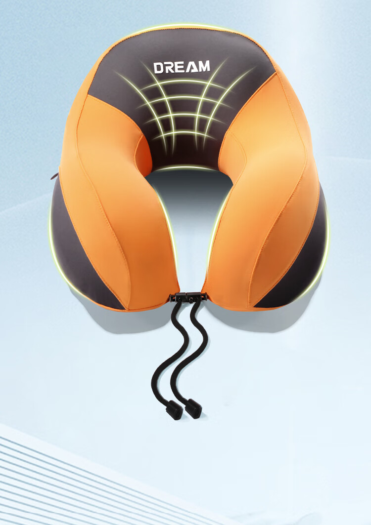 YUZHAOLIN U-Shaped Pillow, Portable Travel Headrest, Nap Pillow, Memory Foam Pillow, Long-Distance Travel, High-Speed Rail Neck Pillow, Nap Essential 12