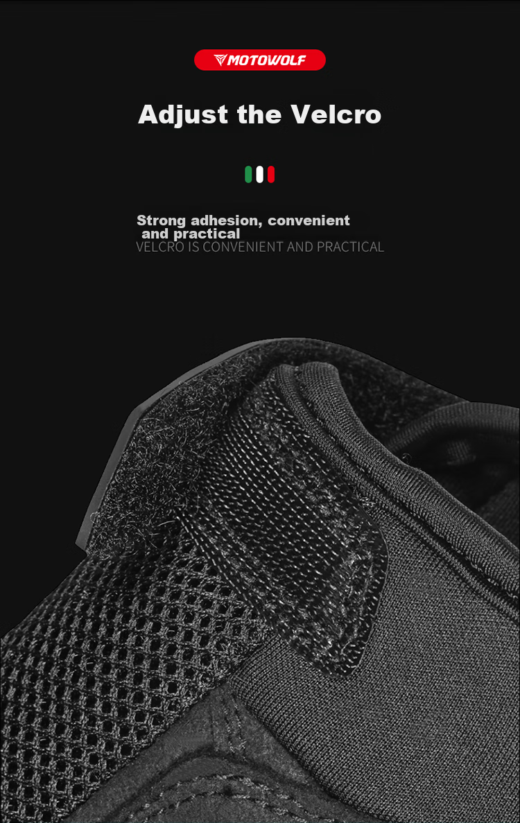 MOTOWOLF Motorcycle Gloves Half Finger Carbon Fiber Summer Breathable Riding Motorbike Anti-fall Knight Gear Unisex 10
